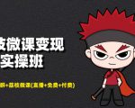 荔枝微课变现实操班:微信号+社群+荔枝微课打造自动化成交闭环系统-第一资源网