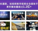 2022玩转手机影像全系课,零基础的小白也能进阶成为手机摄影专业人士-第一资源网