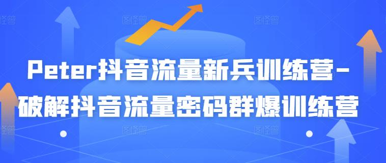 Peter抖音流量新兵训练营-破解抖音流量密码群爆训练营（新兵）-第一资源网