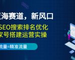 2022蓝海赛道,新风口:短视频SEO搜索排名优化+企业商家号搭建运营实操-第一资源网