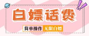 外面收费598的最新闲鱼无限白嫖话费项目,简单暴利【详细玩法教程】-第一资源网