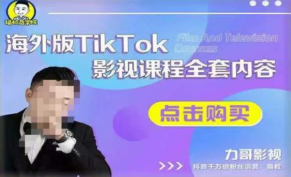 海外TikTok影视课程全套，从搭建渠道，到如何正确使用账号，到未来的变现渠道等-第一资源网
