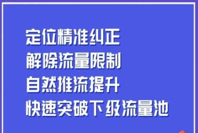 同城账号付费投放运营优化提升，​定位精准纠正，解除流量限制，自然推流提升，极速突破下级流量池-第一资源网