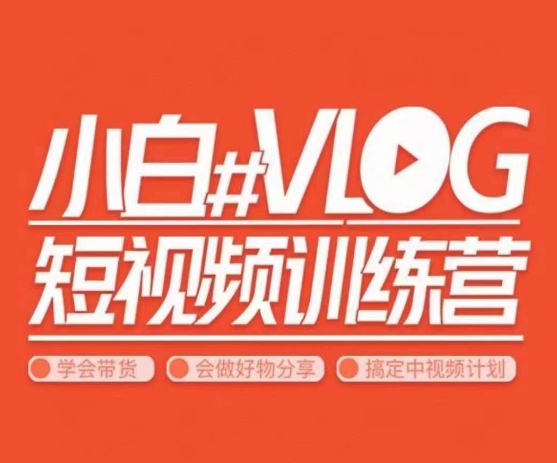 小呆说视–小白VLOG短视频训练营，学会带货、好物、直播、中视频-第一资源网