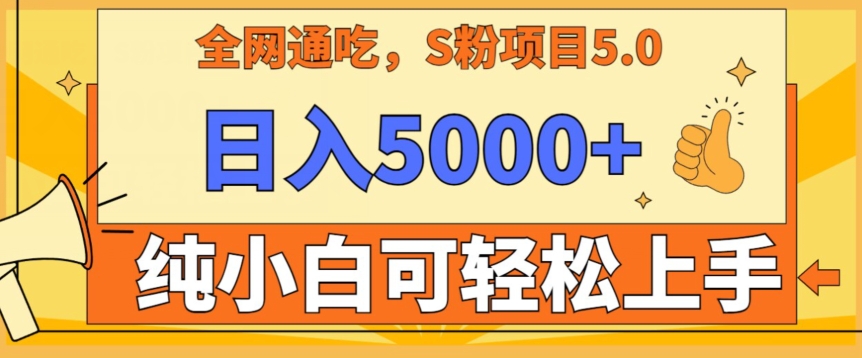 男粉项目5.0，最新野路子，纯小白可操作，有手就行，无脑照抄，纯保姆教学【揭秘】-第一资源网