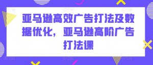 亚马逊高效广告打法及数据优化,亚马逊高阶广告打法课-第一资源网