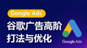 谷歌广告高阶打法与优化,凝结行业精华的谷歌广告体系课程,带你抓住流量红利,最大化ROI-第一资源网