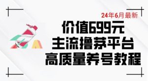 6月最新价值699的主流撸茅台平台精品养号下车攻略【揭秘】-第一资源网