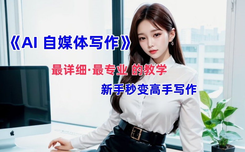 AI自媒体文章创作全网最详细教程，新手秒变写作高手，多方位发展-第一资源网