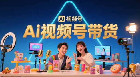 风口已至！AI视频号带货轻松月入过1W，99%的普通人却卡在内容制作门槛-第一资源网