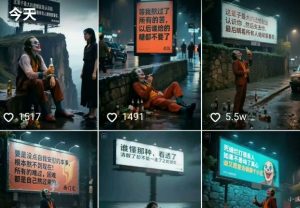 一条视频竟然15W赞！用AI制作小丑自嘲扎心文案视频，当下非常火爆的短视频流量神器-第一资源网