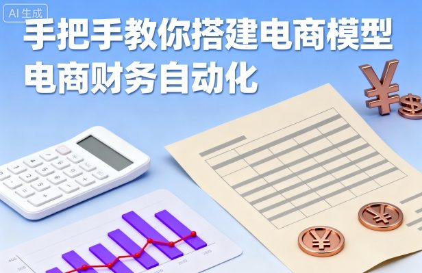 手把手教你搭建电商模型-电商财务自动化-第一资源网
