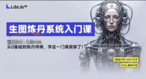 LibLibAI哩布哩布生图炼丹系统入门课，从生图到炼丹，只学这一门就够了-第一资源网