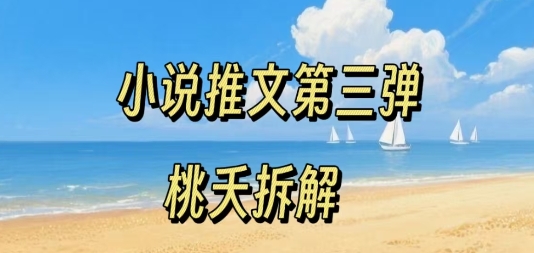 小说推文项目操作全流程第三弹，0粉就能做，门槛低非常适合新手-第一资源网